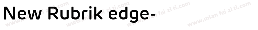 New Rubrik edge字体转换